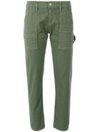 Citizens Of Humanity Leah Cropped Straight-leg Jeans - Green