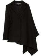 Jacquemus Jacq Ls Jkt Sb W Drp Shldr - Black