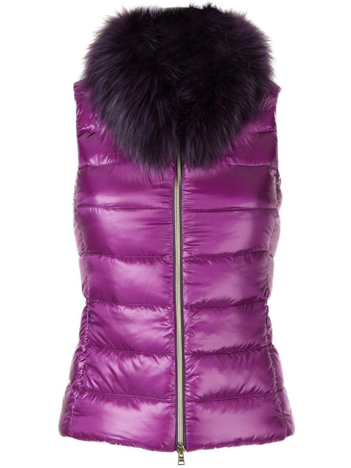 Herno Padded Down Gilet - Purple