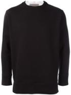 Casely-hayford Shirt Back Sweatshirt, Men's, Size: Small, Black, Cotton/polyester