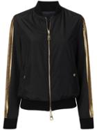 Versace Collection Reversible Bomber Jacket - Black