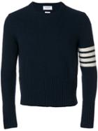 Thom Browne - Striped Jumper - Men - Mohair/wool - 0, Blue, Mohair/wool