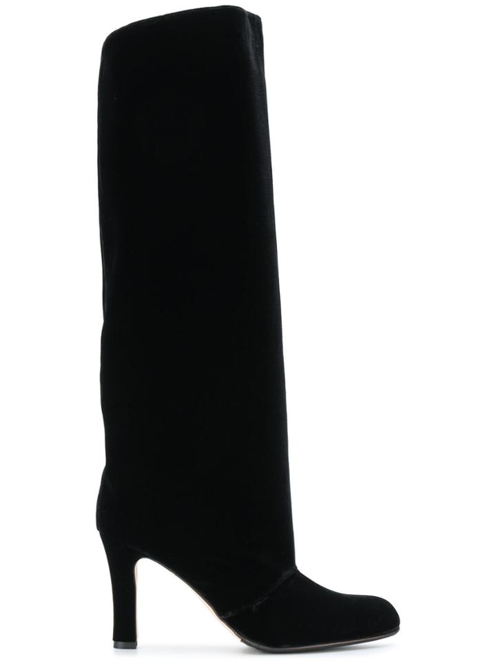 Manolo Blahnik Khomo Boots - Black