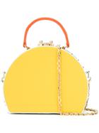 Luis Negri Colour-block Clutch - Orange