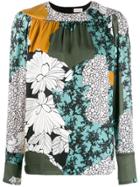 By Malene Birger Floral Print Blouse - Green