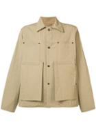 Craig Green - Patch Pocket Shirt Jacket - Men - Cotton/nylon - M, Nude/neutrals, Cotton/nylon