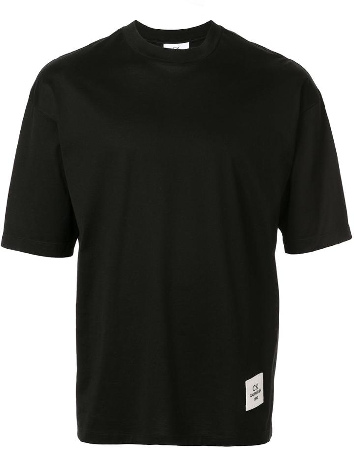 Ck Calvin Klein Logo Patch T-shirt - Black