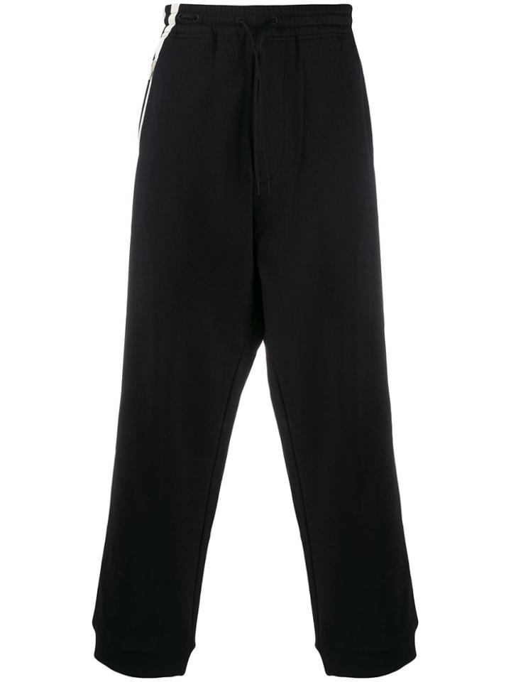 Y-3 Drawstring Track Trousers - Black