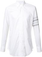 Thom Browne Striped Sleeve Shirt, Men's, Size: 2, White, Cotton