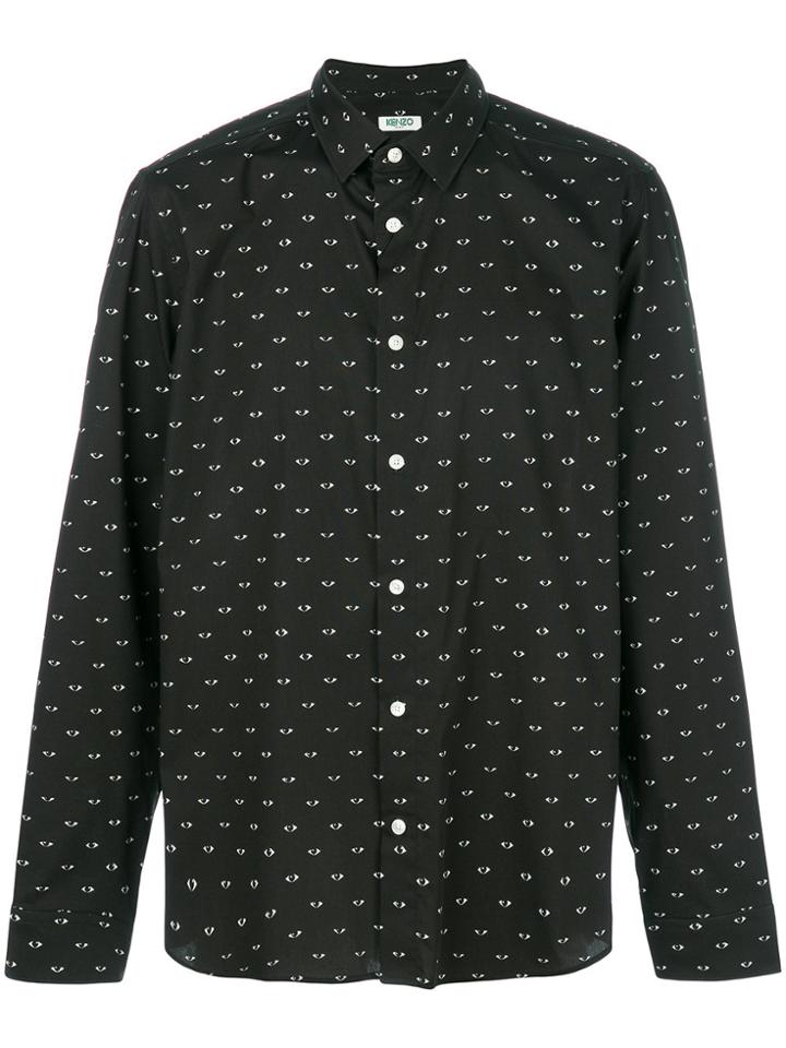 Kenzo Eye Print Shirt - Black