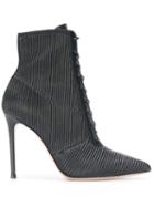 Gianvito Rossi Ankle Lace-up Boots - Black