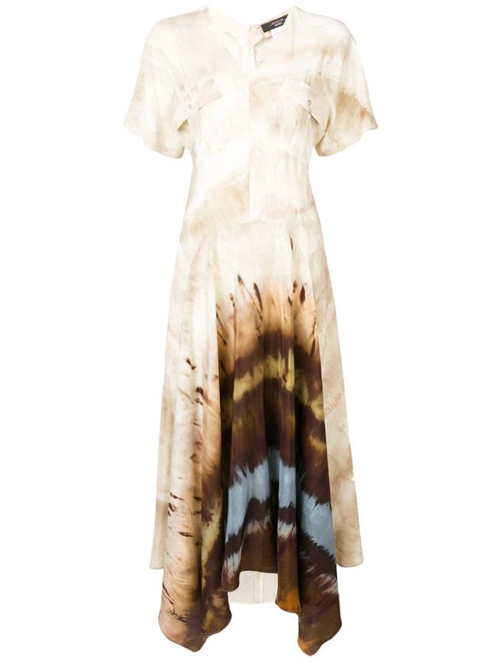 Max Mara Asymmetric Midi Dress - Neutrals