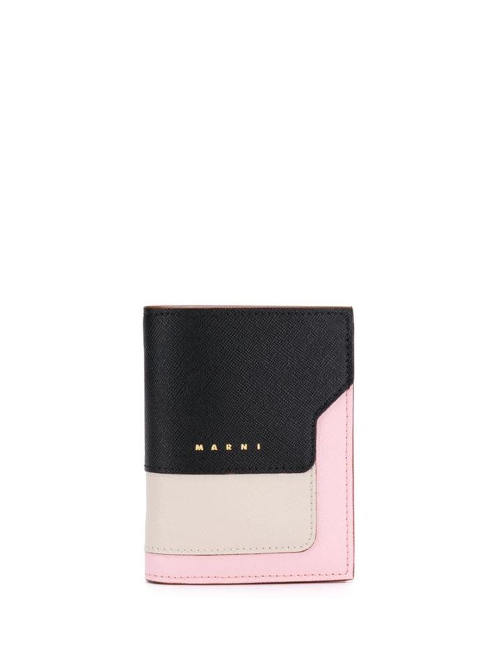 Marni Small Trunk Bi-fold Wallet - Black