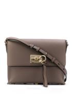 Salvatore Ferragamo Flap Studio Cross Body Bag - Neutrals