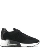Ash Lucky Knit Sneakers - Black