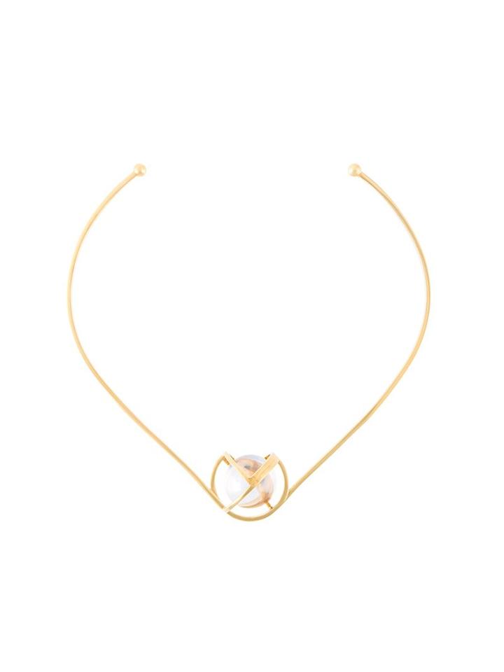 Lara Bohinc 'planetaria' Choker Necklace, Metallic