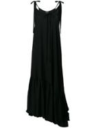 Ann Demeulemeester Long Oversized Dress - Blue