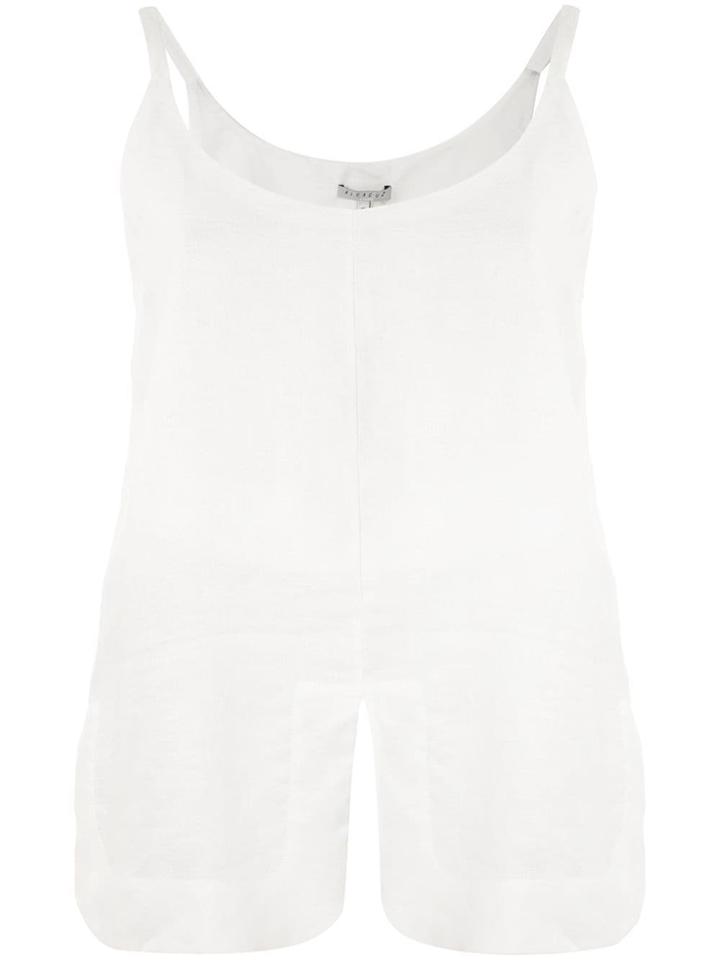 Alcaçuz Micaela Linen Tank - White
