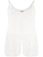 Alcaçuz Micaela Linen Tank - White