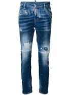 Dsquared2 Distressed Cool Girl Jeans - Blue