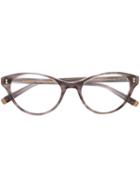 Moscot - 'tess' Glasses - Women - Acetate/metal (other) - 52, Brown, Acetate/metal (other)