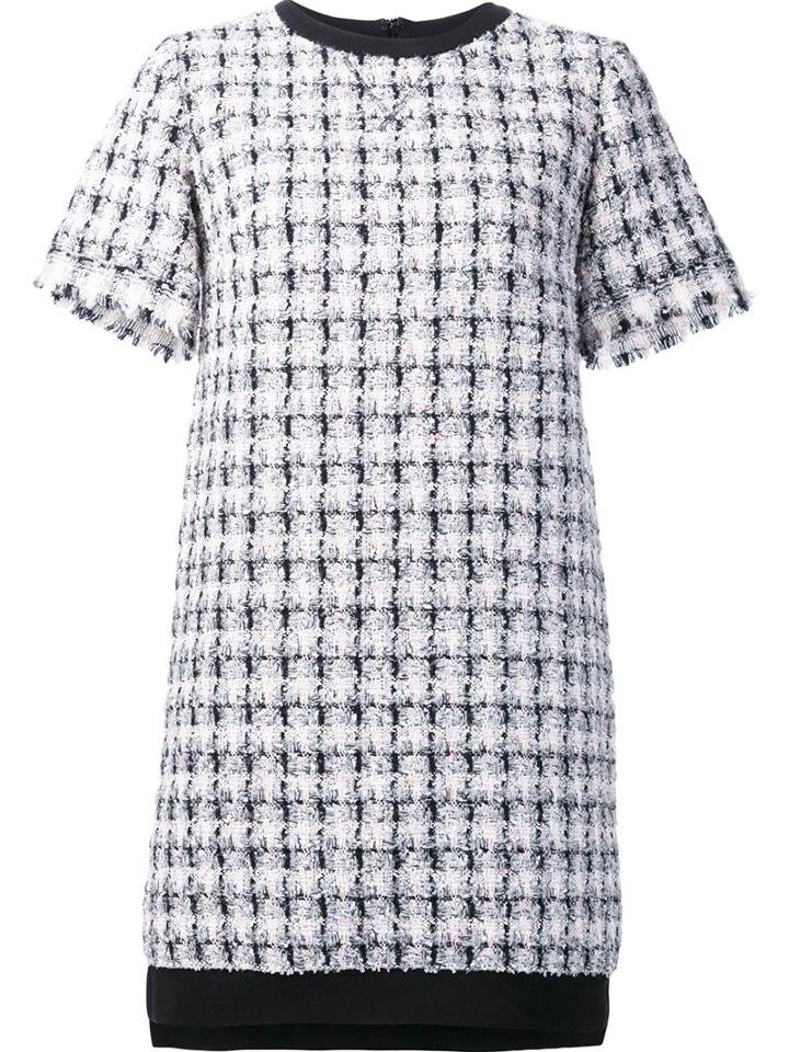 Giamba Tweed Dress, Women's, Size: 44, Cotton/acrylic/polyamide/virgin Wool