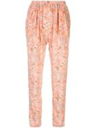 Stella Mccartney Floral Trousers - Pink
