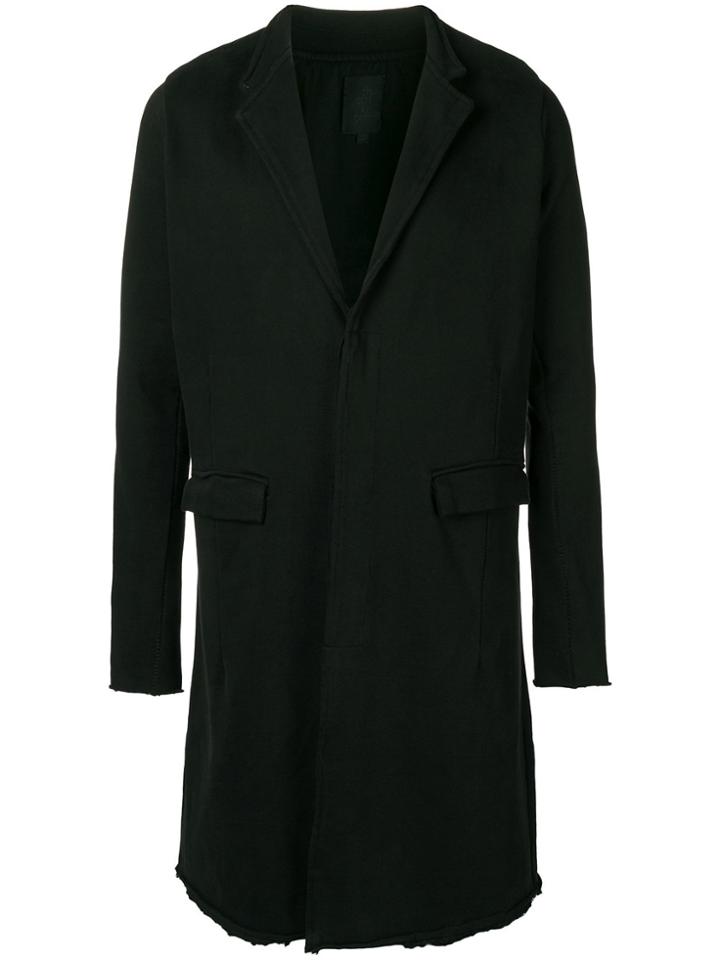 Thom Krom Single-breasted Fitted Coat - Black