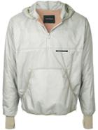 Undercover Half Zip Windbreaker Jacket - Grey