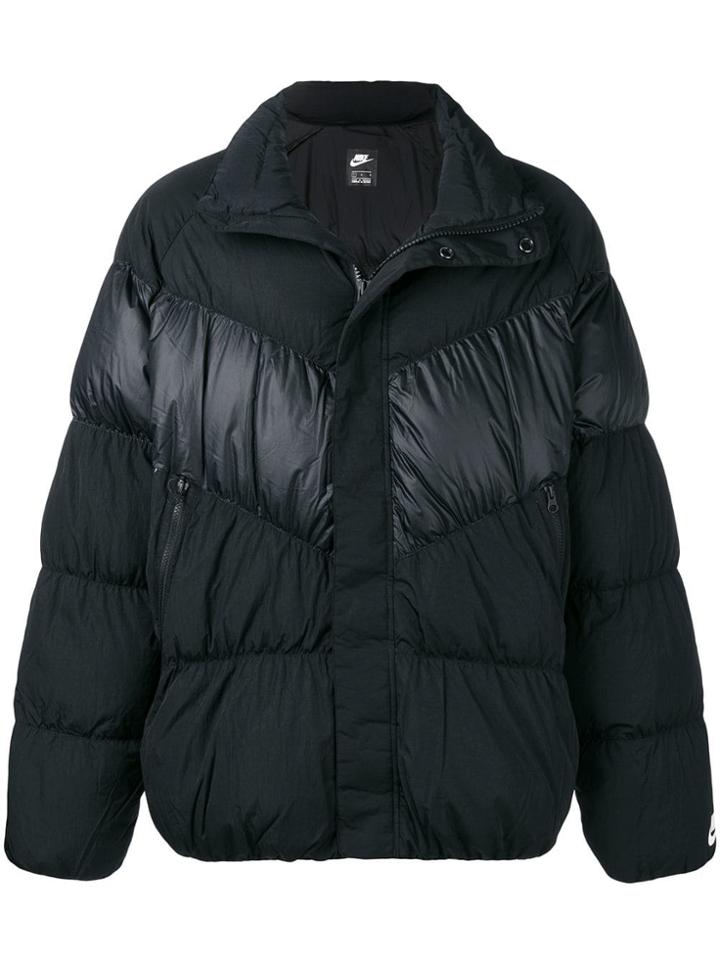 Nike Down Chevron Padded Jacket - Black