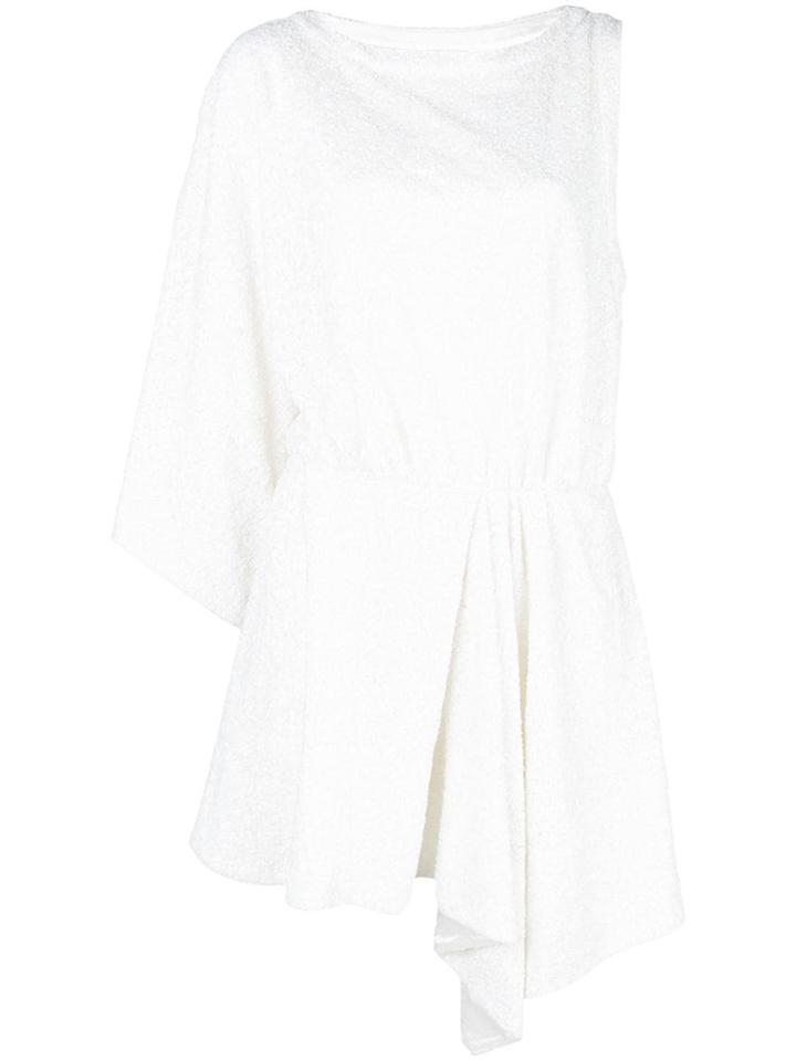 Zadig & Voltaire Fashion Show Sequined Asymmetric Dress - White