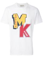 Maison Kitsuné Logo Print T-shirt - White