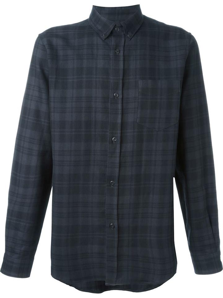 A.p.c. Bruce Shirt, Men's, Size: Xxl, Black, Cotton/linen/flax