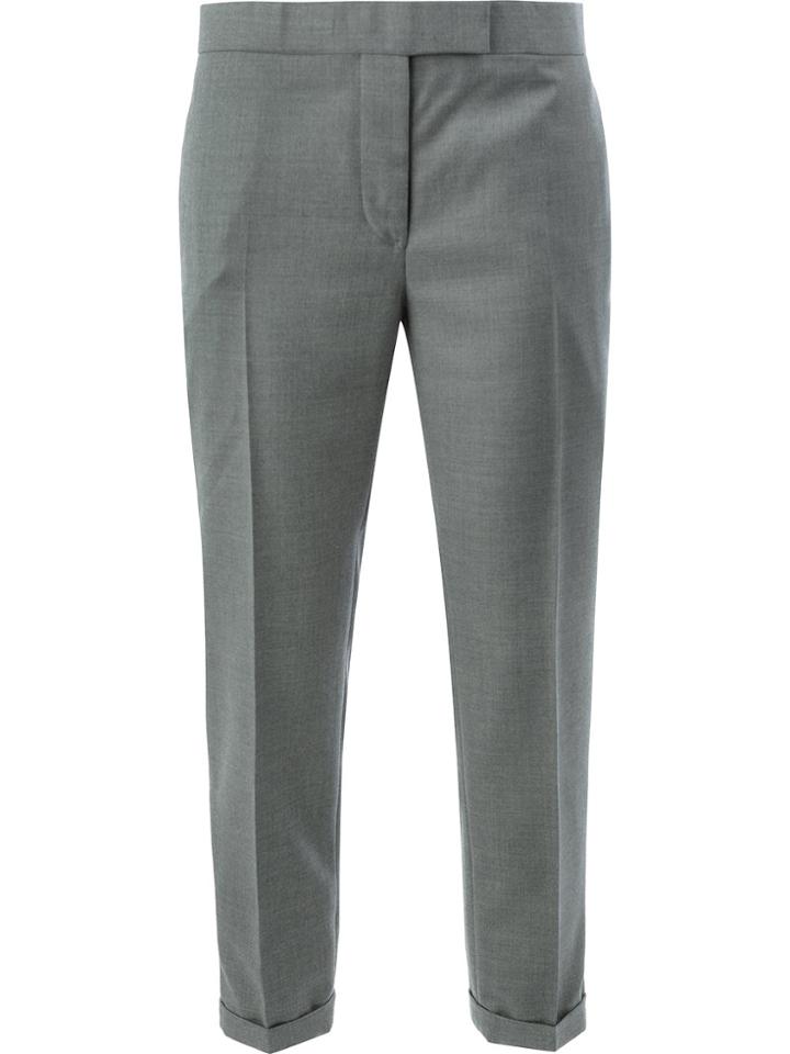 Thom Browne Cropped Trousers - Grey