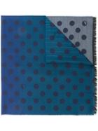 Ps Paul Smith Dotted Print Scarf