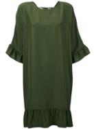 P.a.r.o.s.h. - Sia Dress - Women - Silk - S, Green, Silk
