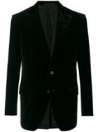 Caruso Classic Fitted Blazer - Black