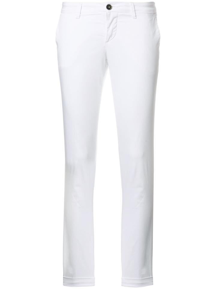 Fay Classic Skinny Fit Jeans - White