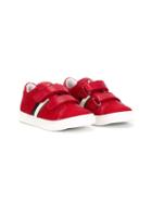 Moncler Kids New Monaco Sneakers, Boy's, Size: 22, Red