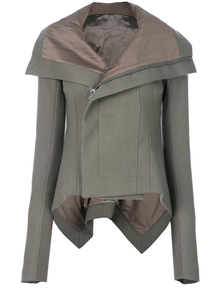 Rick Owens Naska Biker Jacket - Green