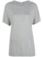 Temperley London Vita Jersey T-shirt - Grey