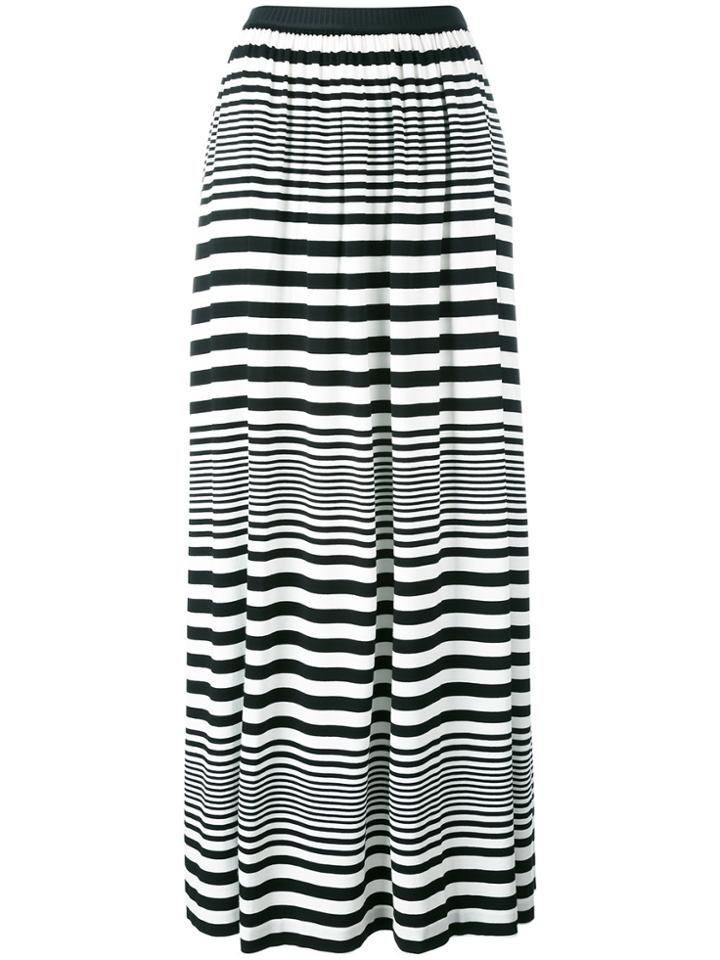 I'm Isola Marras Striped Maxi Skirt - Black