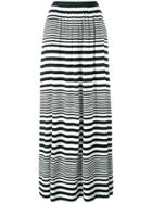 I'm Isola Marras Striped Maxi Skirt - Black
