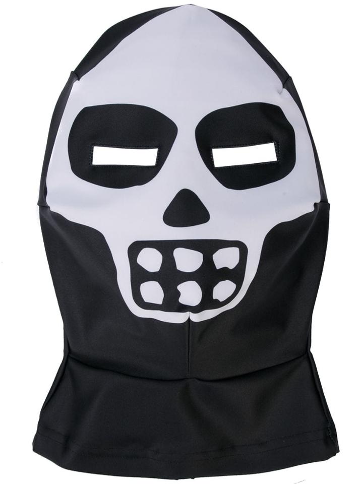 Walter Van Beirendonck Skeleton Mask Balaclava - Black