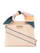Zac Zac Posen Earthette Double Compartment Satchel Bag - Neutrals