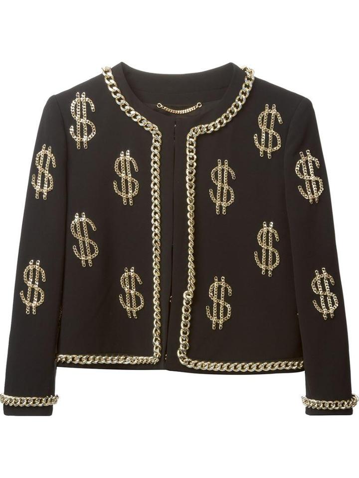Moschino Chain Embellished Jacket