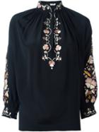 Vilshenko 'hannah' Blouse, Women's, Size: 8, Black, Silk