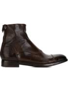 Alberto Fasciani Ankle Boots, Men's, Size: 41.5, Brown, Calf Leather/leather