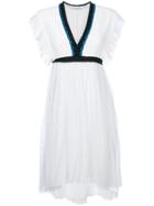 Philosophy Di Lorenzo Serafini V-neck Flared Dress - White