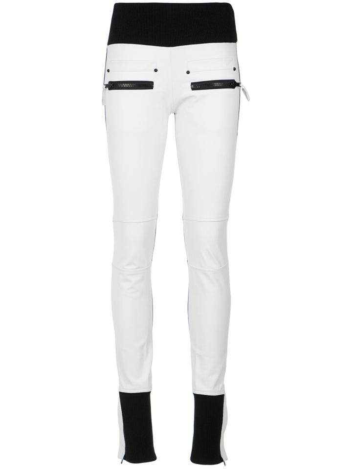 Andrea Bogosian Skinny Trousers - White